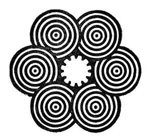 Drucke von Optische Täuschung. Diese Täuschung zeigt, dass die Wahrnehmung der Drehbewegung variieren kann, je nachdem, welchen Reiz angewendet wird und wie das Lied beobachtet wird Bilder Datiert 2011 Juli: Visuelle Täuschung