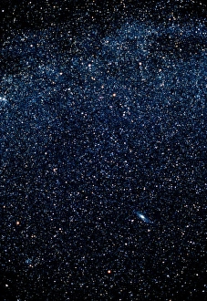 Cosmology Science Photos Drucke: Optical image of Cassiopeia and Andromeda