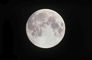 Full Moon Image Drucke: Optical image of a full moon
