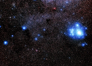 Astronomy Science Images Drucke: Optical image of the open star cluster IC 2602