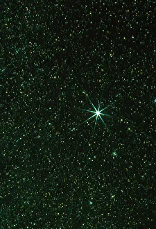 Bilder aus dem Jahr 2002: Bild optischer Wahrnehmung des Sterns Sirius