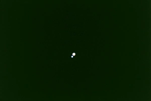 Cosmology Science Drucke: Optical photo of the visual binary star Almach