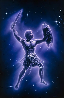 Orion's Gürtel Drucke: Orions konstellation