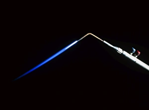 Bilder Datiert 9. Juni 2004: Sauerstoff-acetylensäureflamme