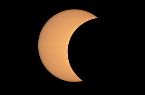 Annular Solar Eclipse Drucke: Partial phase of an annular eclipse (10 / May / 1994)