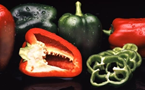 Fresh Vegetable Pictures Drucke: Peppers