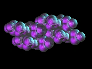 Drucke von Die Phosphor Kristallstruktur, molekularer Modell Bilder Datiert 2011 April: Die Kristallstruktur von Phosphor