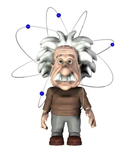 Albert Einstein, Kunstwerk