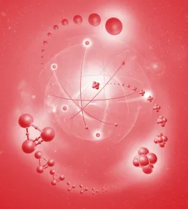 Physik Drucke: Atommalerei