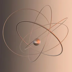 Bilder Datiert 15. Juni 2006: Atomic structure