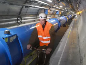 CERN Laboratory Drucke: LHC tunnel, CERN