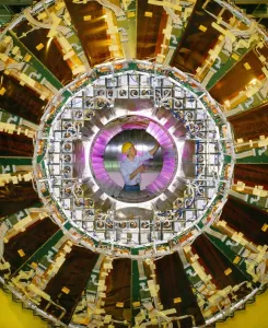 Physik Drucke: Der OPAL-Detektor am CERN.