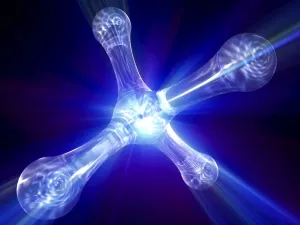Physik Drucke: Quantenum Atommodell