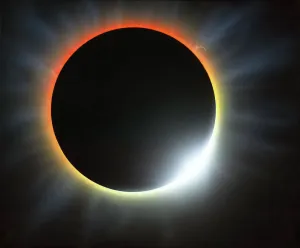 Auswahl Unserer Meistverkauften Und Beliebtesten Bilder Drucke: Kreisformige Sonnenfinsternis Kunstwerk