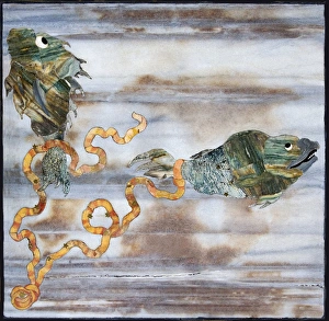 Zodiac Constellations Drucke: Pisces