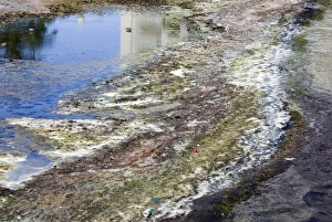 Environmental Degradation Images Drucke: Polluted river, USA