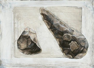 Prehistoric Stone Tools Drucke: Prehistoric stone tools