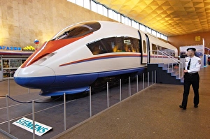 High Speed Train Drucke: Prototype Siemens high-speed train