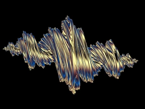 Drucke von Haemoglobin ist ein Computermodell des Haemoglobinsäuremoleküls, das Sauerstoff im Körper um die Blutkörperchen herum transportiert Bilder Datiert 2011 Mai: Quaternionsfraktale