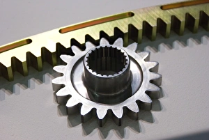Aviation Technology Images Drucke: Rack and pinion