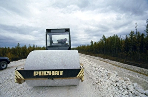 Railway Transport Infrastructure Drucke: Railway line construction