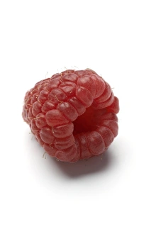 White Background Fruit Photos Drucke: Raspberry