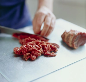 Kitchen Knife Skills Drucke: Red meat