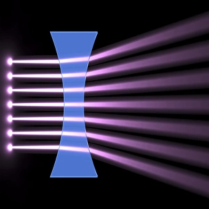 Refraction Of Light Drucke: Refraction, artwork C017 / 7064
