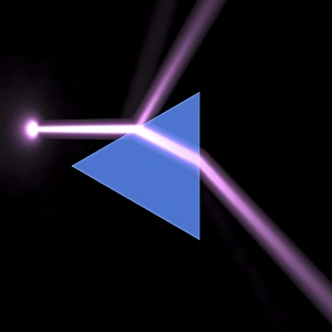 Refraction Of Light Drucke: Refraction, artwork C017 / 7065