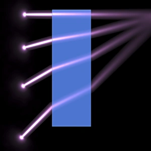 Refraction Of Light Drucke: Refraction, artwork C017 / 7091