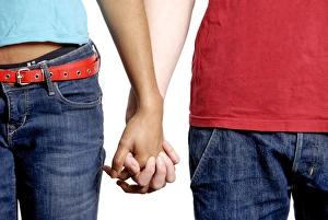 Couple Holding Hands Drucke: Relationship C018 / 9238