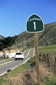 American Road Signs Drucke: Road sign