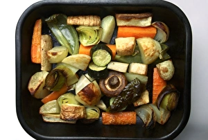 Bilder Datiert 3. August 2011: Gegrillte Gemüse