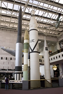 American Space Program Drucke: Rocket display