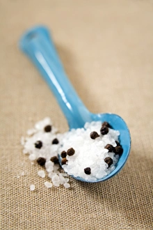 Kitchen Spices Drucke: Salt and pepper
