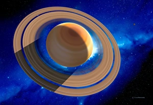 Solar System Science Drucke: Saturn