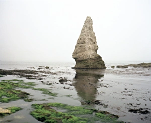English Seaside Landscape Drucke: Sea stack