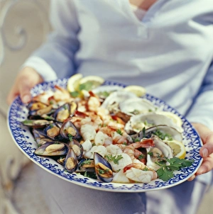 Seafood Platter Drucke: Seafood plate