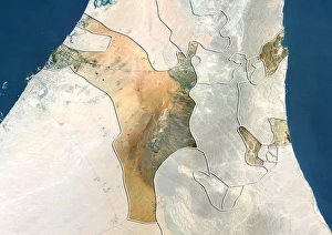 Bilder vom 6. Dezember 2012: Sharja, AAE, Satellitenbild