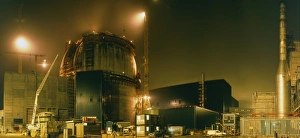 Pressurised Water Reactor UK Drucke: Sizewell B under construction