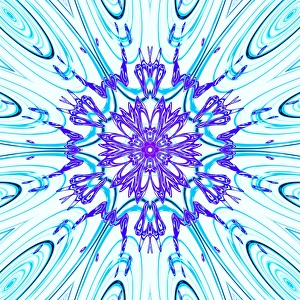 Schneeflockenmuster, Kunstwerk F008/3388