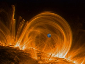 Bilder aus dem Jahr 2000: Sonnenkoronalkreise