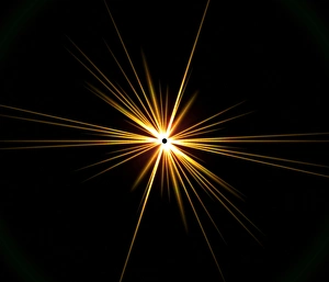 Astronomy Science Images Drucke: Solar eclipse flare