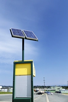 Renewable Energy Technology Drucke: Solar-powered parking meter