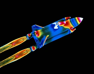 Computer Aided Design CAD Drucke: Space shuttle