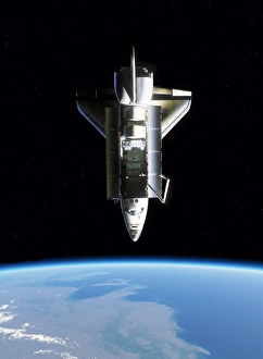 Space Shuttle Challenger Drucke: Space Shuttle Challenger, artwork