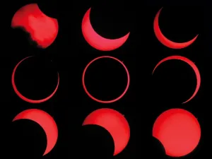 Annular Solar Eclipse Drucke: Annular solar eclipse