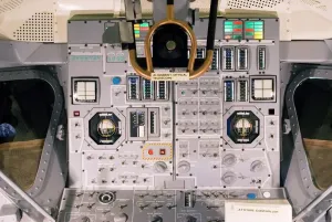 Kennedy Space Center Photos Drucke: Apollo Lunar Module interior