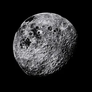 Weltraum Drucke: Andere Seite des Mondes