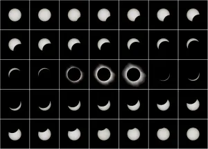 Weltraum Drucke: Gesamtsolare Sonnenfinsternis am 29/03/2006